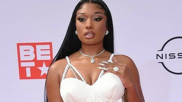 Megan Thee Stallion on the red carpet