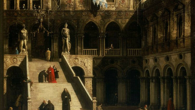 El Palacio Ducal de Venecia. Canaletto