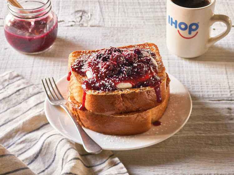 Thick 'N Fluffy Lemon Ricotta Blueberry French Toast