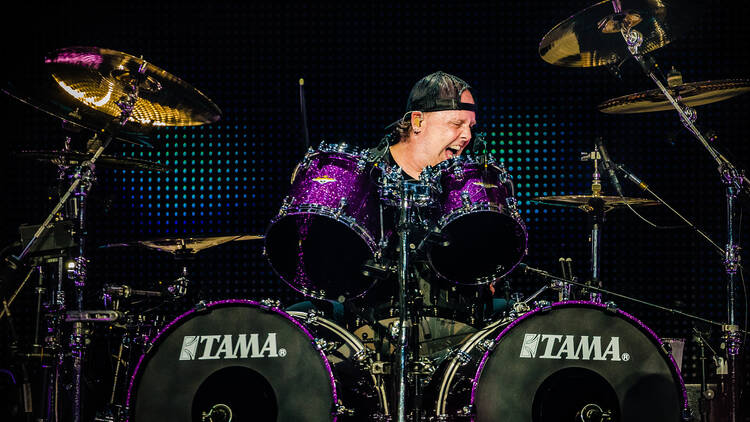 You can play Lars Ulrich’s drums at SFMOMA. No joke.