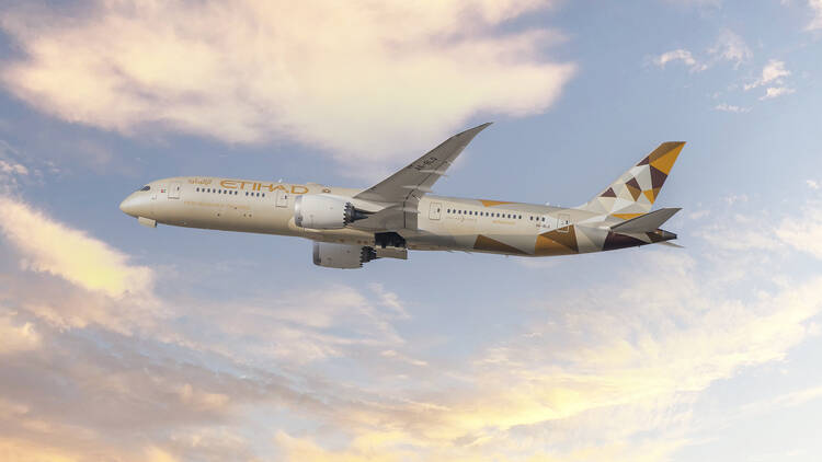 Etihad plane