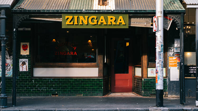 Street view of Enoteca Zingara.