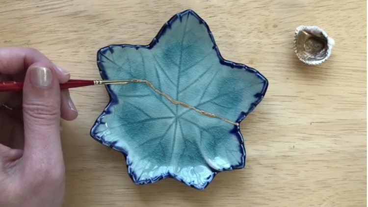 Beginner Kintsugi – Mend a Coaster