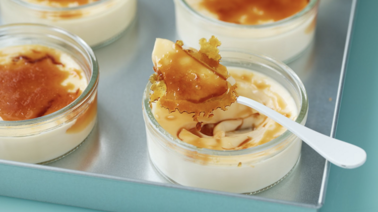 Crème Brûlée, Chocolate Mousse & Madeleines