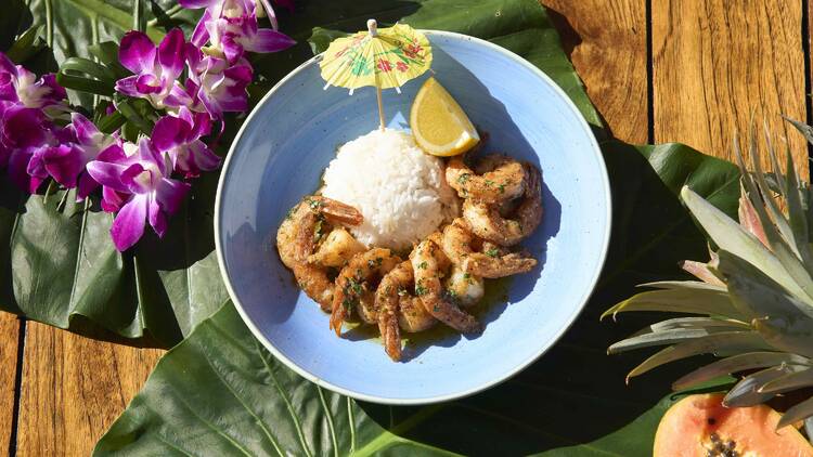 Prawn bowl at Aloha Freshie