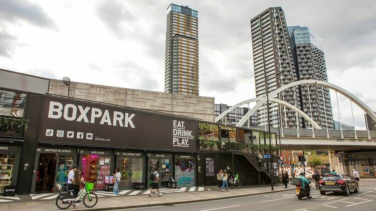 Boxpark Shoreditch in London