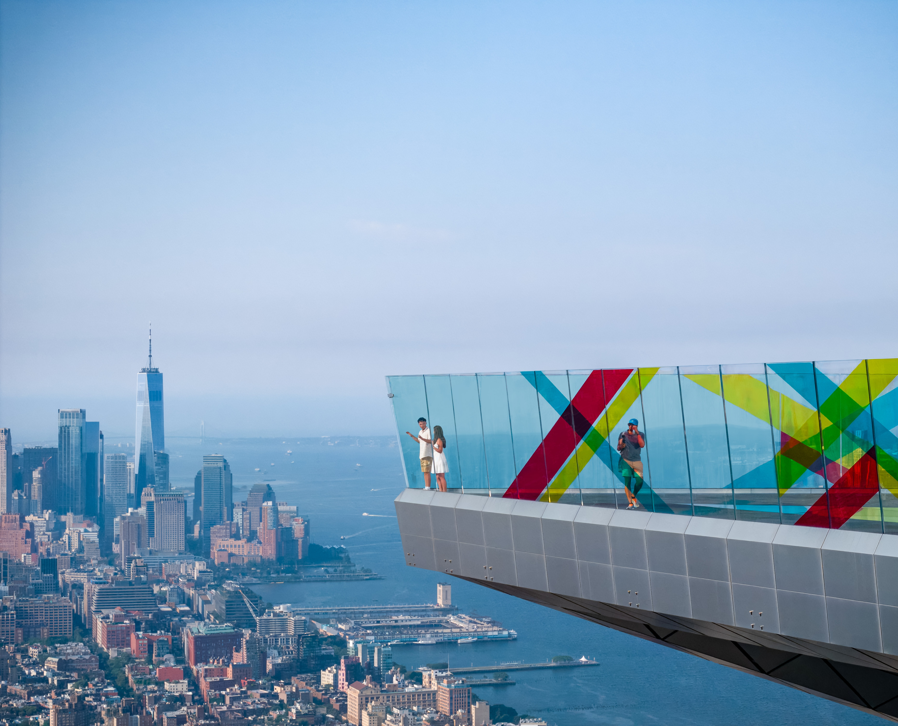 A view of the Edge skydeck.