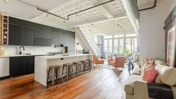 The luxury penthouse loft in Northern Liberties