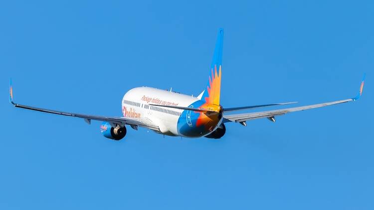 Jet2 flying plan in the air