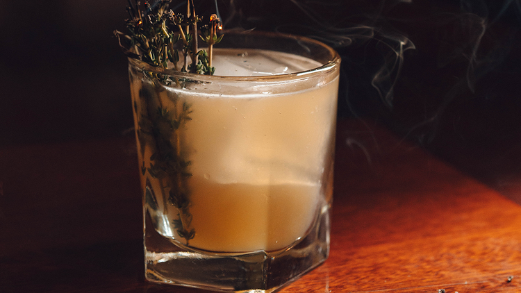 smokey cocktail (Benjamin Steakhouse)