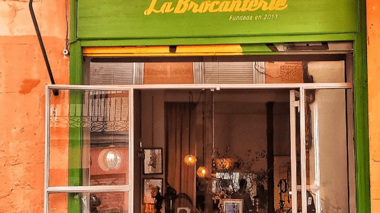 La Brocanterie, antigüedades en El Rastro de Madrid