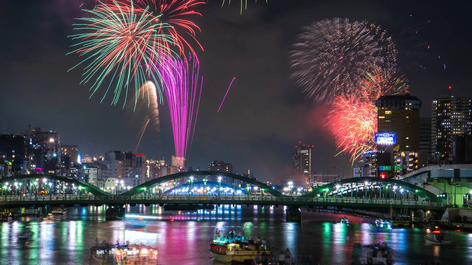 東京、7月27日に開催される花火大会3選