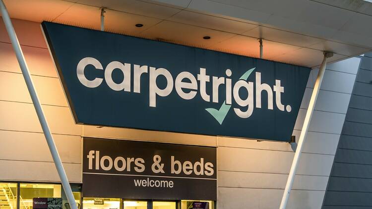 Carpetright store in Bristol, UK