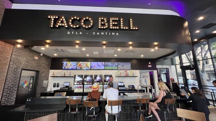 See inside the new Taco Bell Cantina in Downtown L.A.