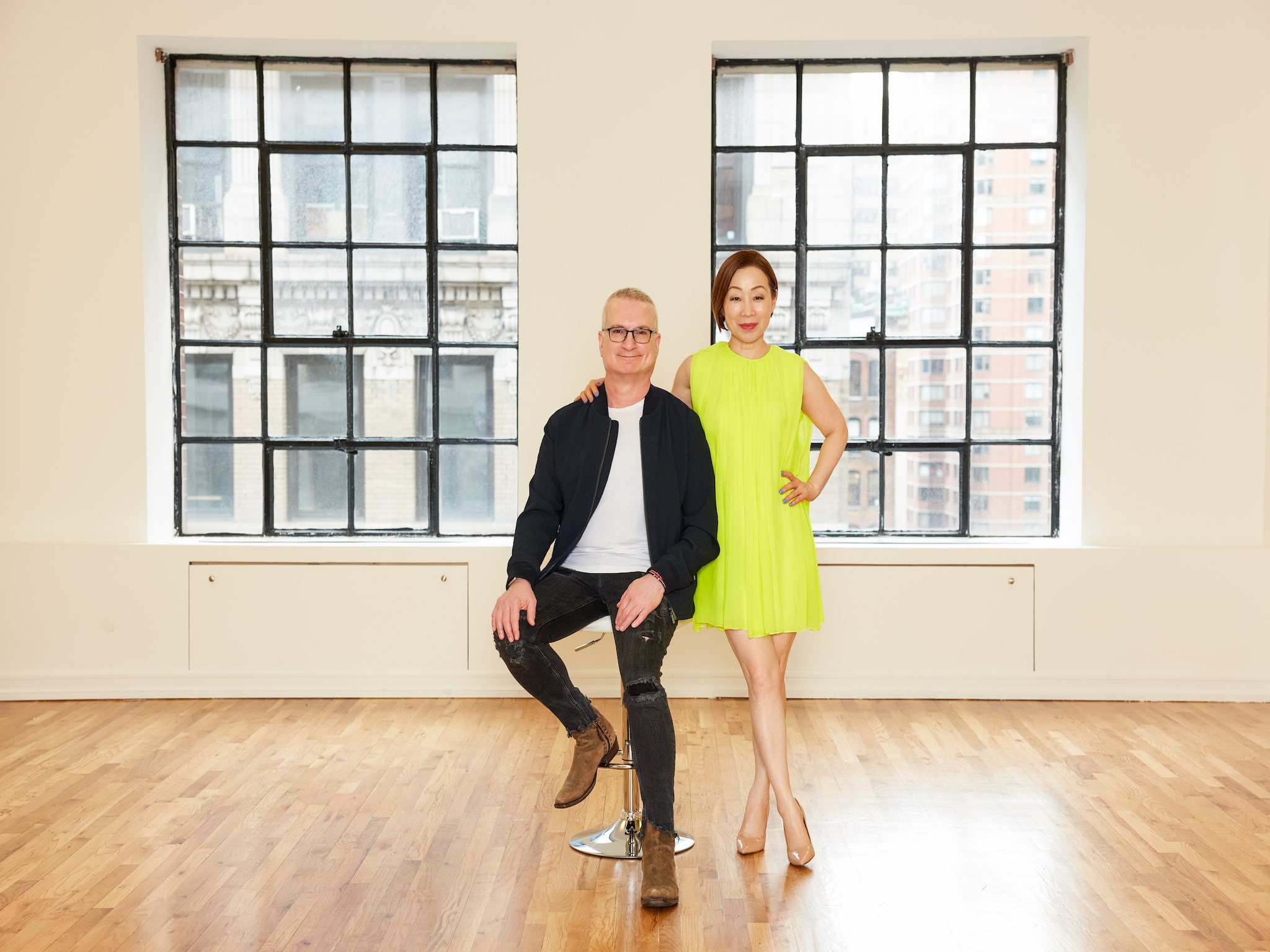 Photograph of New York Bartender Week Founders Michael Anstendig and Hanna Lee