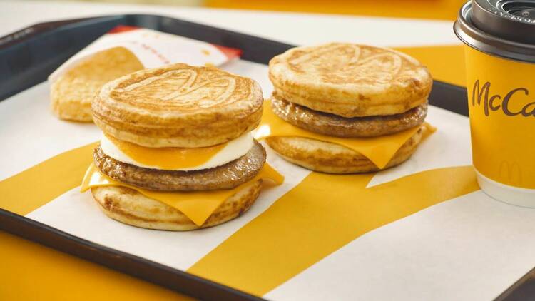 香港 McGriddles 楓糖班戟漢堡