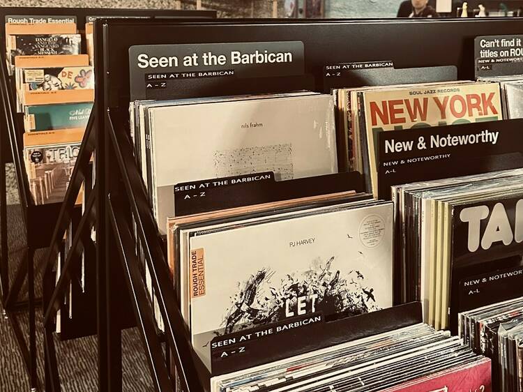 Rough Trade has opened a pop-up ‘capsule store’ at the Barbican