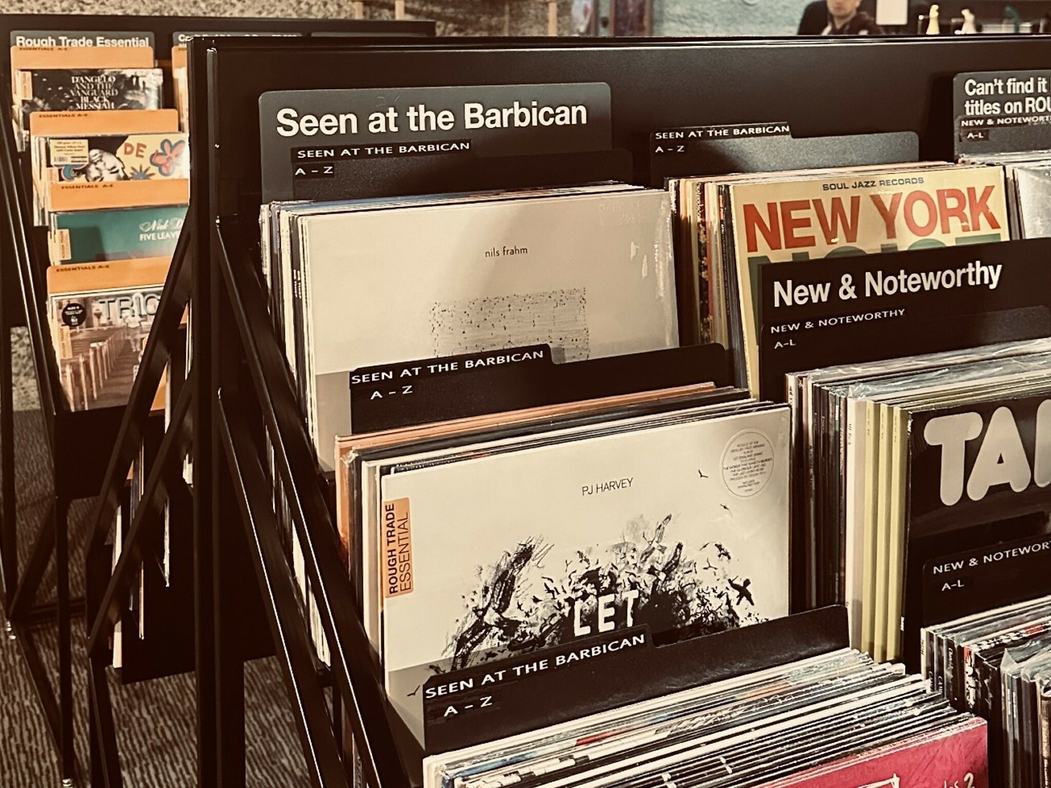 Rough Trade has opened a pop-up ‘capsule store’ at the Barbican