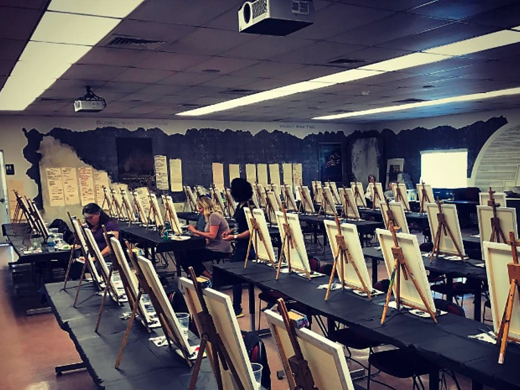 Any Paint and Sip class in Los Angeles