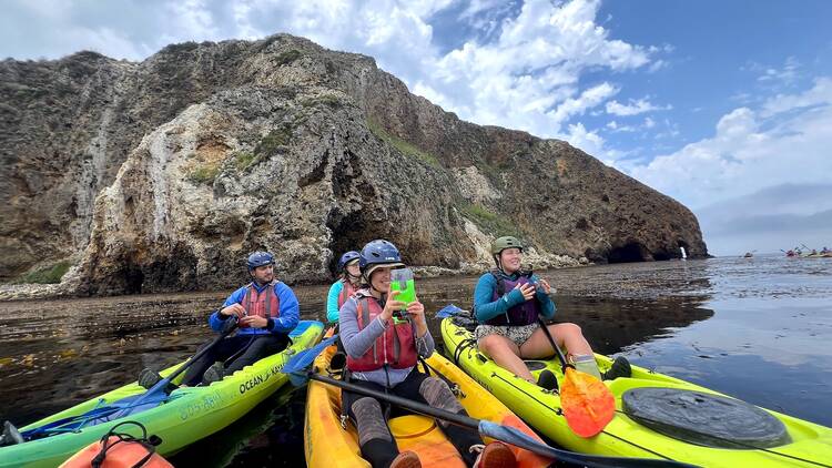 Channel Islands kayaking