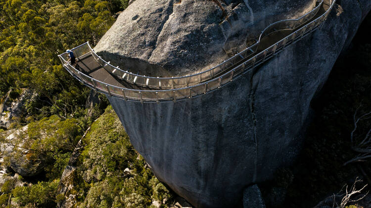 Climb to Castle Rock Granite Skywalk