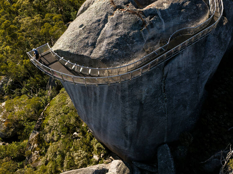 Climb to Castle Rock Granite Skywalk