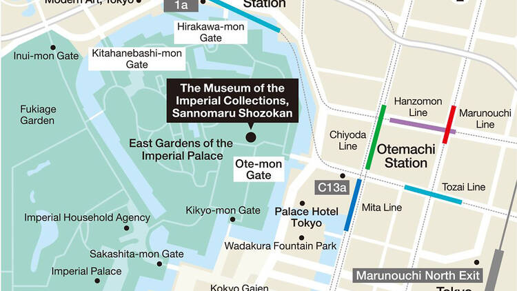 Combined with the Imperial Palace, the museum presents a full picture of Japan’s royal legacy