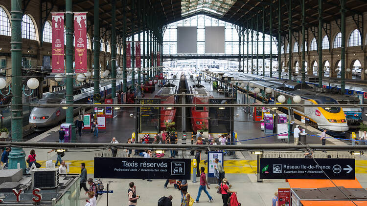 Paris rail station