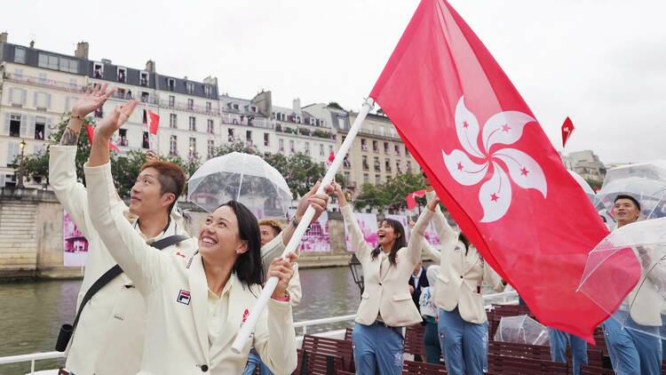 巴黎奧運2024開幕禮香港隊 Paris 2024 Olympic Games