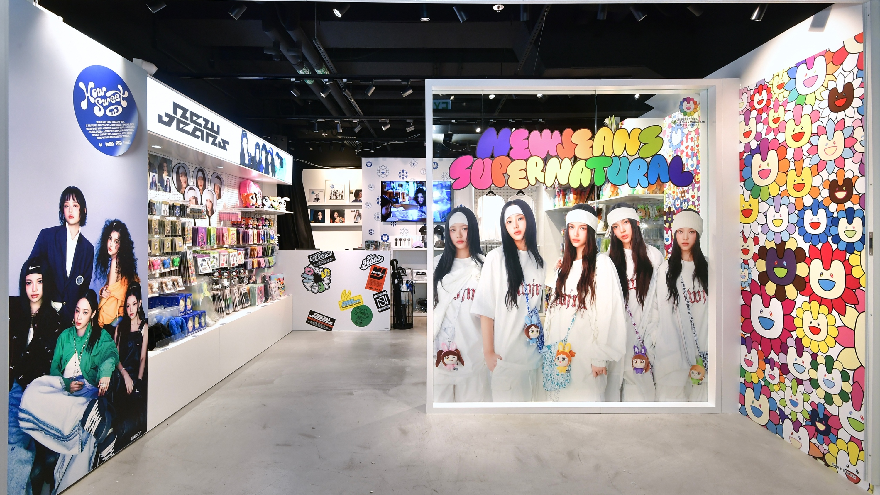NewJeans Supernatural pop-up store in Hong Kong