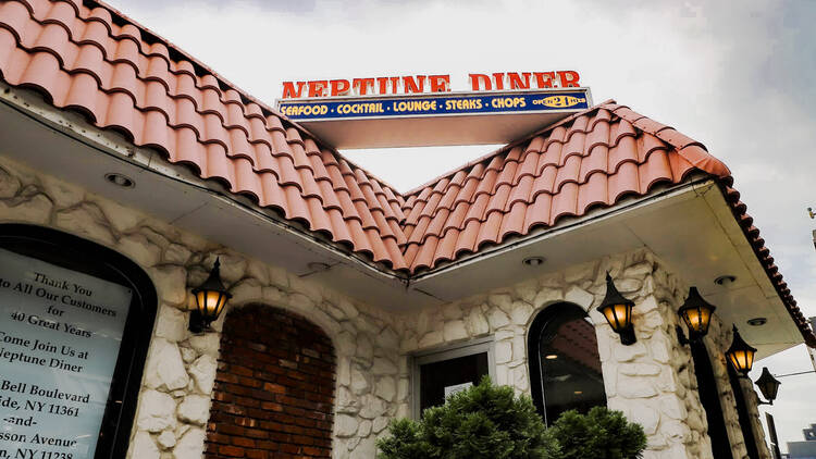 facade of a Neptune Diner