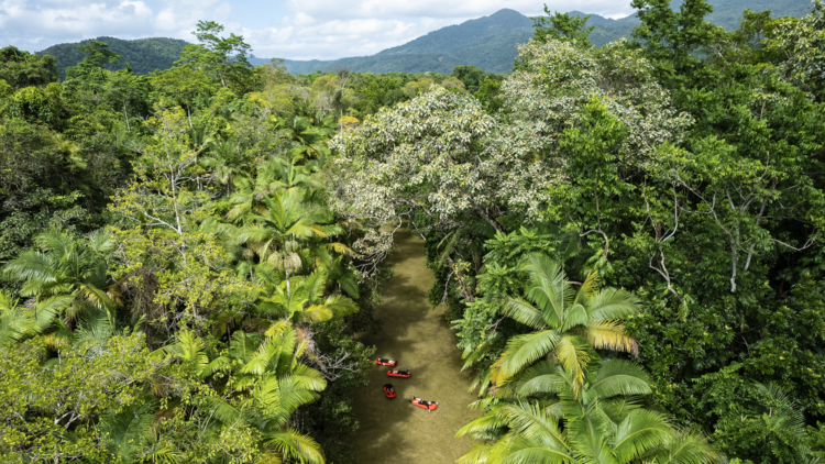 Drift down the river at Mossman Gorge