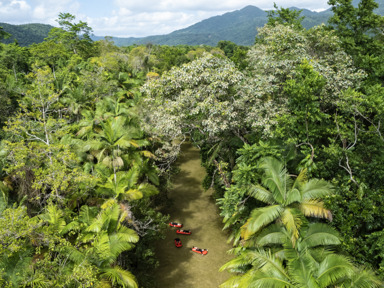 Drift down the river at Mossman Gorge