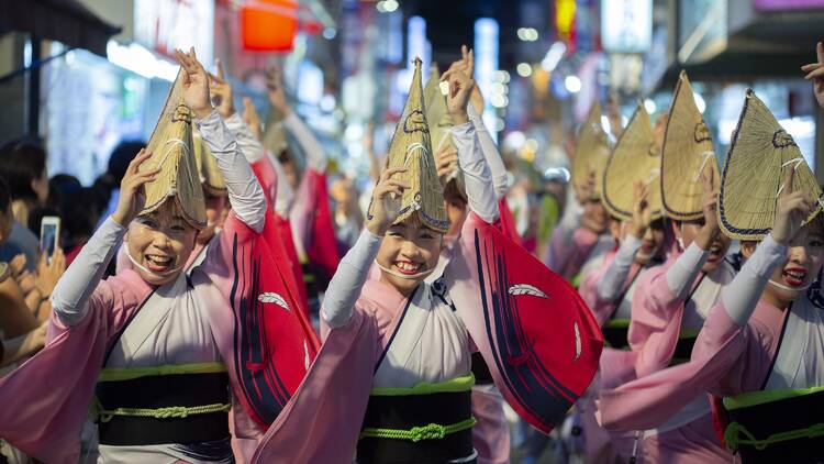 東京高円寺阿波おどり