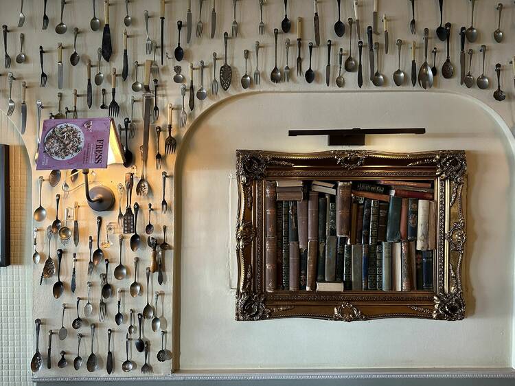 Marvel at the quirky decor in Hafez