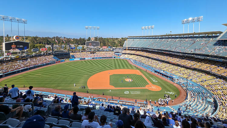 Cheer on the Boys in Blue at Dodger Stadium