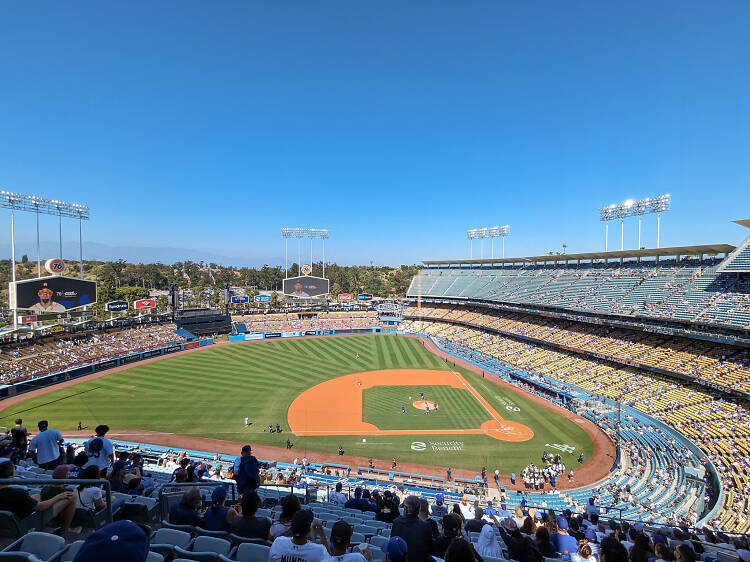 Cheer on the Boys in Blue at Dodger Stadium