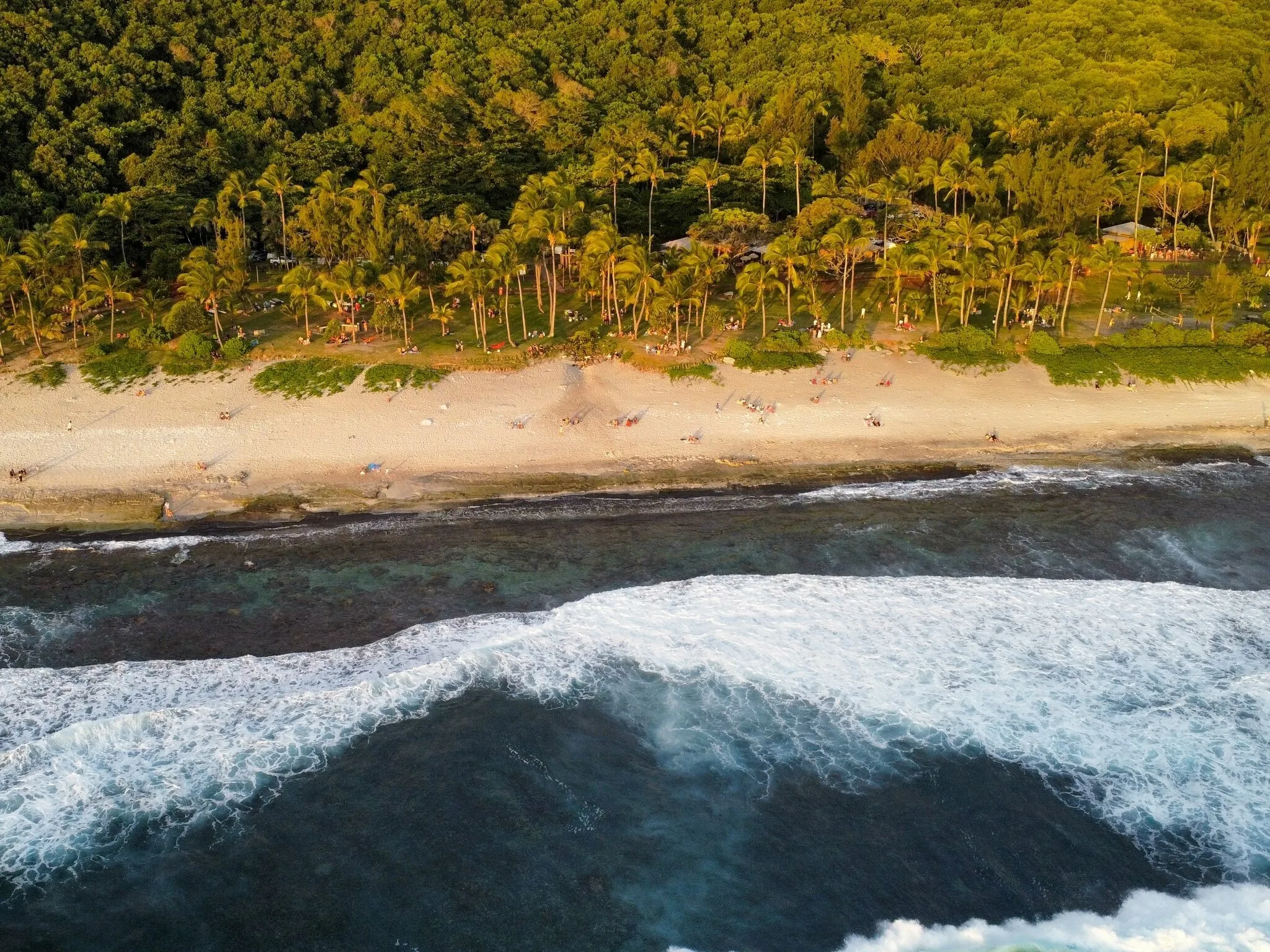 Grande Anse - beautiful beach on Reunion island