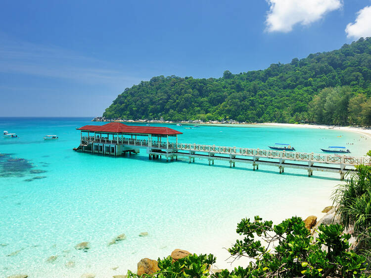 Beautiful beach at Perhentian islands, Malaysia