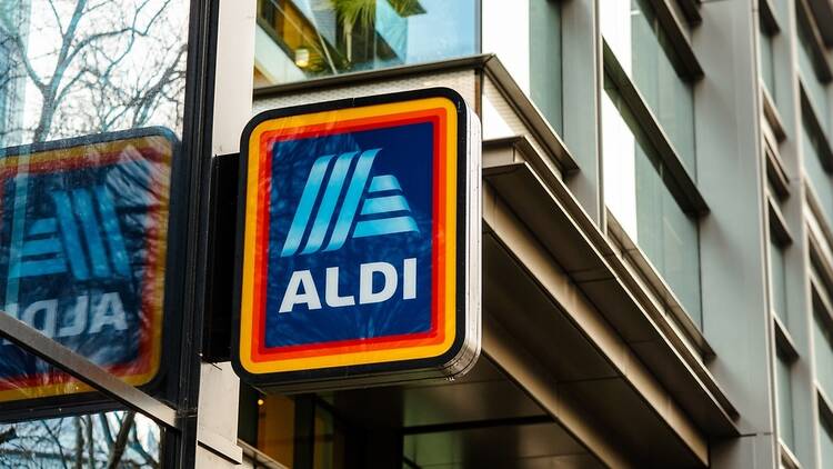 Aldi supermarket in London