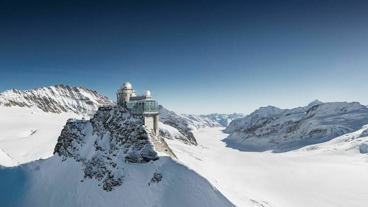 The Jungfraujoch.