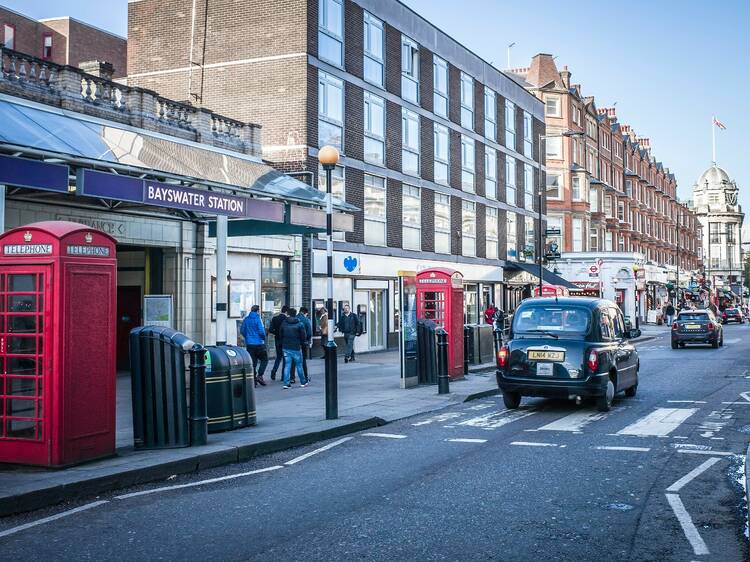 Bayswater tube station