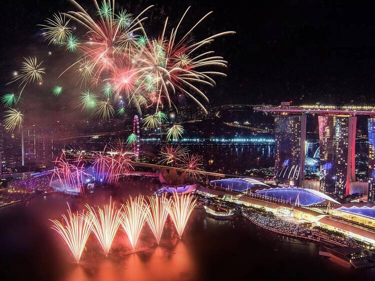 The best restaurants and bars to watch the National Day fireworks in Singapore