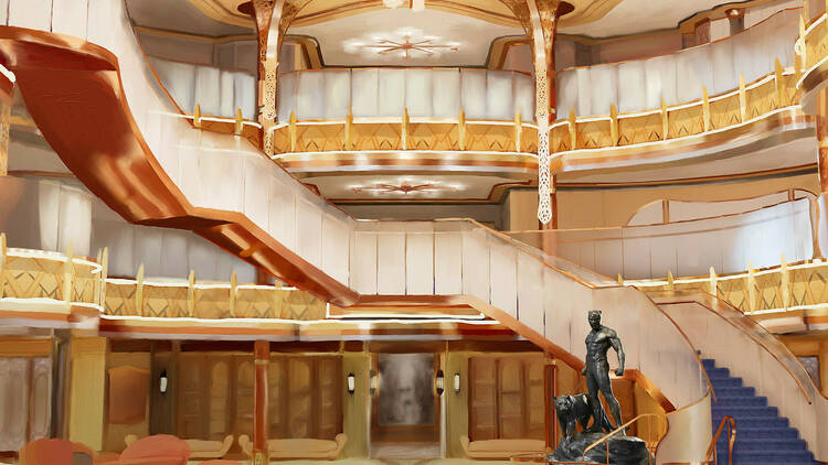 Disney Cruise Line Grand Hall