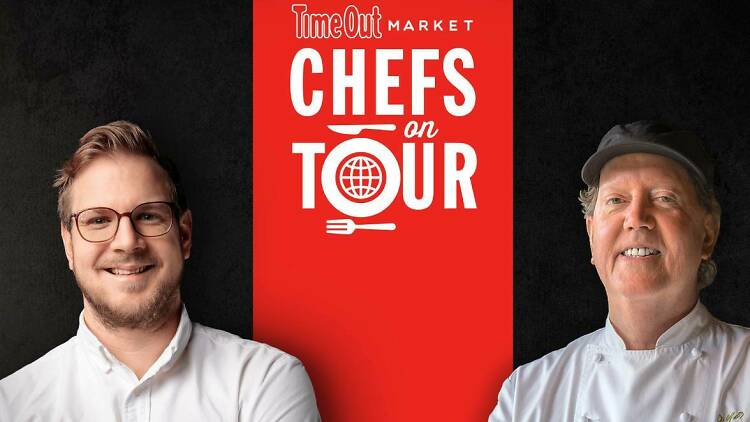 Chef John van Zyl from Time Out Market Cape Town and Time Out Boston’ chef Tim Cushman team up at Chefs on Tour in Boston