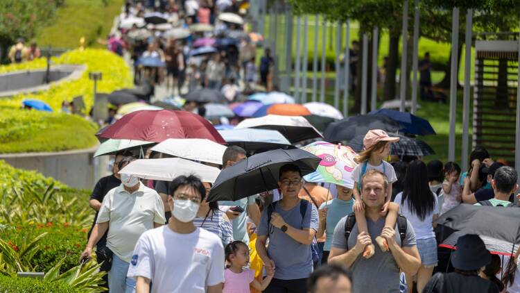 Hong Kong hot weather