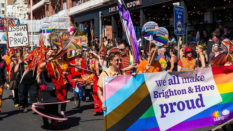 Brighton Pride parade