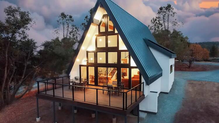 The A-Frame remixed in Oakhurst