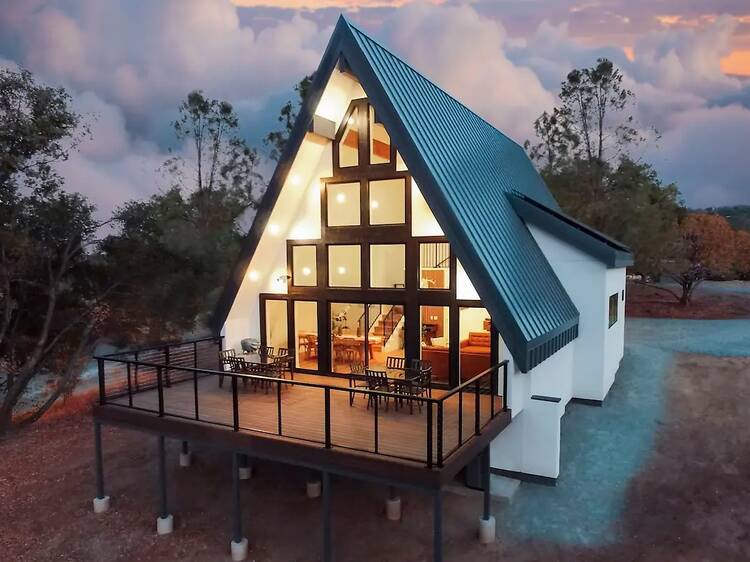 The A-Frame remixed in Oakhurst