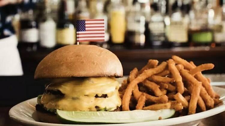 The L.I. Burger at The Long Island Bar